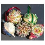 LL-S - Large Collection of Vintage Christmas Ornaments and Decorations