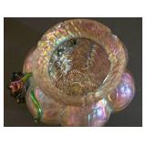 LL-S - Kralik Art Nouveau Iridescent Glass Vase Bohemia