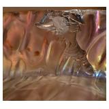 LL-S - Kralik Art Nouveau Iridescent Glass Vase Bohemia