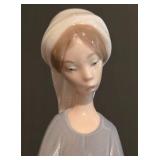 LL-S - Retired Lladro Figurine 4866 Girl with Goose and Dog 1974