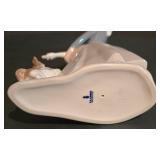 LL-S - Retired Lladro Figurine 4866 Girl with Goose and Dog 1974