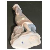 LL-S - Retired Lladro Figurine 4682 Girl with Milk Pail