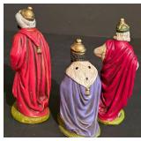 LL-S - Vintage Nativity Scene Set with Stable and Figures