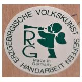 LL-S - 13-Inch Erzgebirgische Volkskunst German Nutcracker Drummer