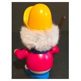 LL-S - Holzkunst Christian Ulbricht Smoker Figure and Wooden Cut Out Heart Tree