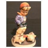 LL-S - Goebel Hummel Figurine Boy with Pigs #66