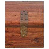 LL-S - Compact Cedar Chest with Brass Hinges