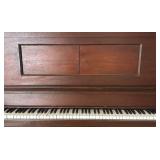 LL  - Vintage Lakeside Player Piano with Bench and QRS Music Rolls