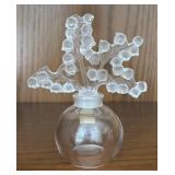 MB - Lalique Clairefontaine Lily-of-the-Valley Crystal Perfume Bottle