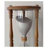 LL  - Large 23-Inch Wooden Sand Timer Hourglass