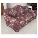 LL  - Southern Furniture Company Patterned Sofa / Couch