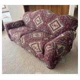 LL  - Southern Furniture Company Patterned Sofa / Couch