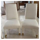 DR - Set of 4 Contemporary Upholstered Dining Chairs