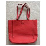 MB - Joy Susan Red Handbag with Matching Pouch