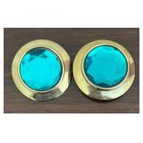 MB - Set of 3 Pairs Vintage Clip-On Earrings Assorted Styles