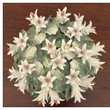 MB - Vintage Capodimonte Porcelain Floral Decor