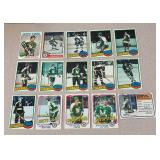 MB - Minnesota North Stars Vintage Hockey Card Collection by Topps and O-Pee-Chee