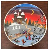 MB - Set of 4 Bavaria Germany Decorative Petite Plates