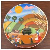 MB - Set of 4 Bavaria Germany Decorative Petite Plates