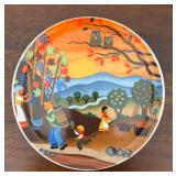 MB - Set of 4 Bavaria Germany Decorative Petite Plates