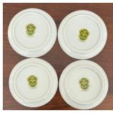 MB - Set of 4 Bavaria Germany Decorative Petite Plates