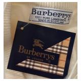MB - Burberrys of London Lambswool Sweater Size 44 with Carlton Golf Club Crest