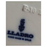 MB - Lladro Porcelain Figurine Girl with Calla Lillies