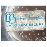 MB - Langsam-Billig Handcrafted Controlled Bubble Glass Turtle Figurine