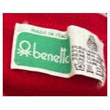 MB - Vintage Benetton Red Wool Sweater