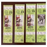 MB - Collection of Vintage Minnesota North Stars Hockey Tickets