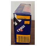 MB - Collection of 4 Diecast Model Vehicles - Corgi and Welly London Buses, Red SUV and Black Sports Car