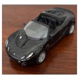 MB - Collection of 4 Diecast Model Vehicles - Corgi and Welly London Buses, Red SUV and Black Sports Car