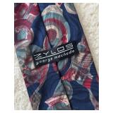 MB - Collection of 8 Designer Neck Ties including Tommy Hilfiger, Berkley, Zylos by George Machado and More
