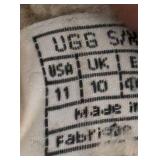 MB - Ugg Size 11 Shearling Lined Suede Shoes