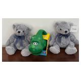 MB - Set of 2 Ben Bridge Plush Bears and New Little Tikes Glowin