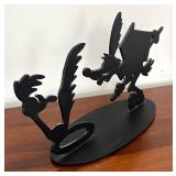MB - Tex Welch Limited Edition Metal Sculpture Wile E. Coyote and Roadrunner