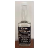 MB - Large Evan Williams Kentucky Straight Bourbon Whiskey Bottle