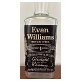 MB - Large Evan Williams Kentucky Straight Bourbon Whiskey Bottle