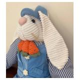 MB - Collection of Bunny Dolls and Hand-Painted Trinket Box by Lynn Morris