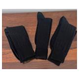 MB - Collection of Black and White Socks