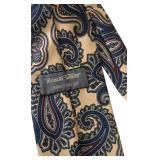 MB - Set of 8 Designer Silk Ties by Harrods, Robert Talbott, Nordstrom and More