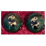 MB - Asian Decorative Chop Sets, Baoding Balls with Panda Design and Mini Abacus Collection