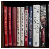 O - Large Collection of Hardcover and Softcover Books Including Fiction, Investing and History
