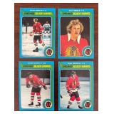 MB - Set of Chicago Blackhawks 1978-79 Topps Hockey Cards