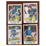 MB - Lot of Topps Vintage St. Louis Blues Hockey Trading Cards
