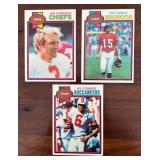 MB - Lot of 13 Vintage NFL Kicker Trading Cards