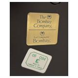 LL  -The Bombay Company Vintage "James the Butler" Serving Tray