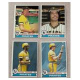MB - 1978 Topps Pittsburgh Pirates Baseball Card Lot - 16 Cards