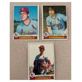 MB - 1979 Topps St. Louis Cardinals Baseball Card Lot