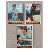 MB - 1979 Topps St. Louis Cardinals Baseball Card Lot